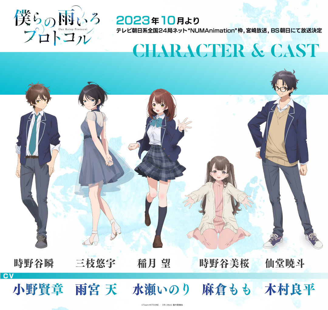 Bokura no Ameiro Protocol characters Bokura no Ameiro Protocol characters